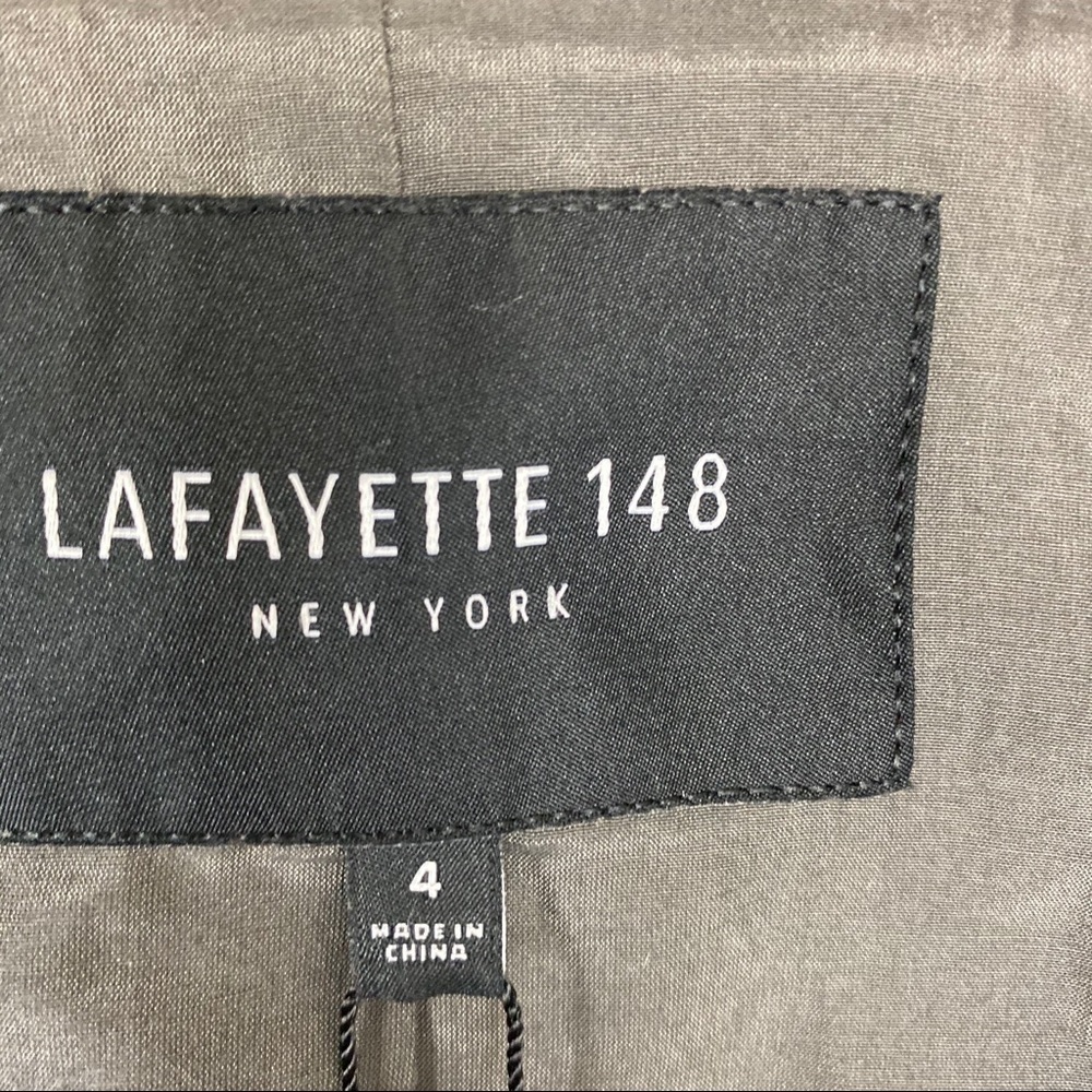 LAFAYETTE 148 New York Granite Leather Jacket NWT - Picture 12 of 13